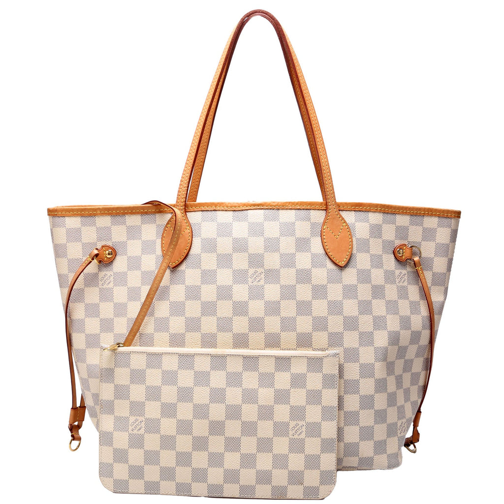 Neverfull W/Wallet MM Damier Azur