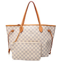 Neverfull W/Wallet MM Damier Azur