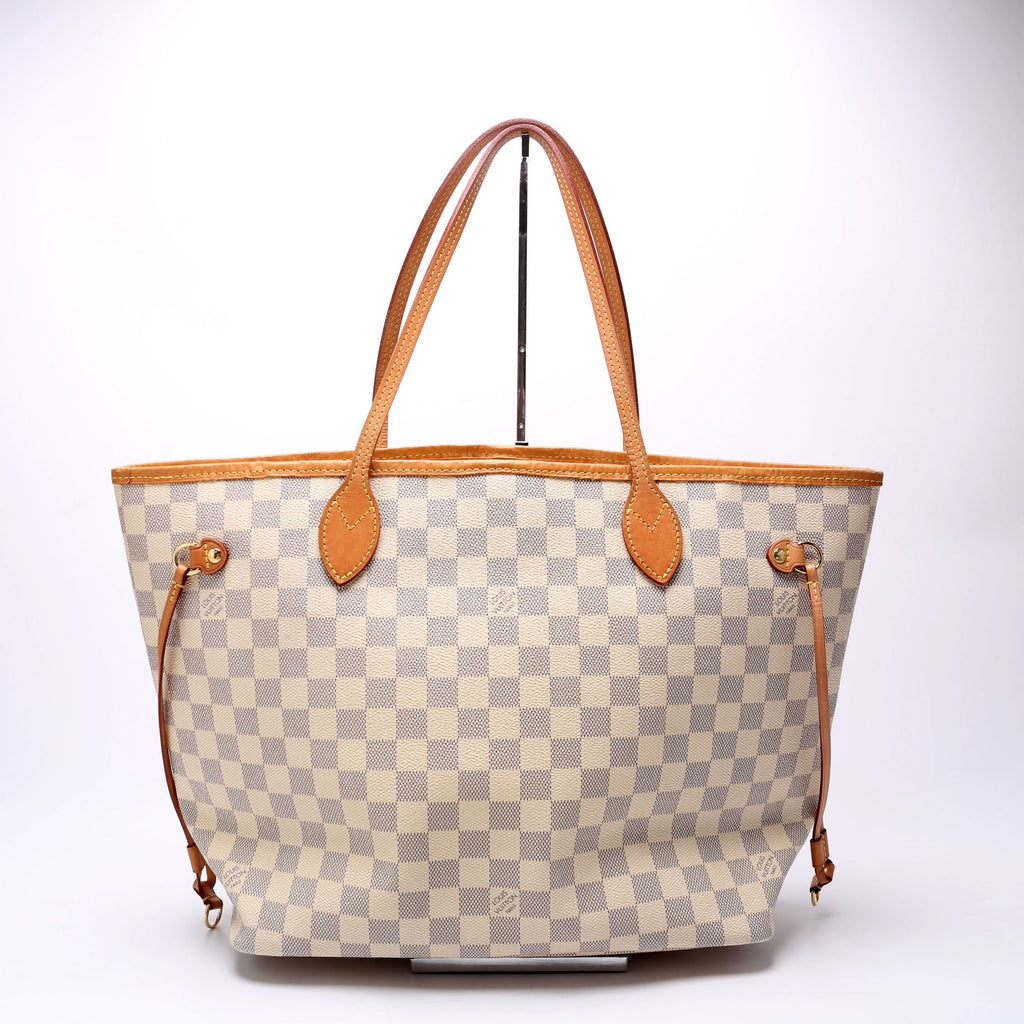 Neverfull W/Wallet MM Damier Azur