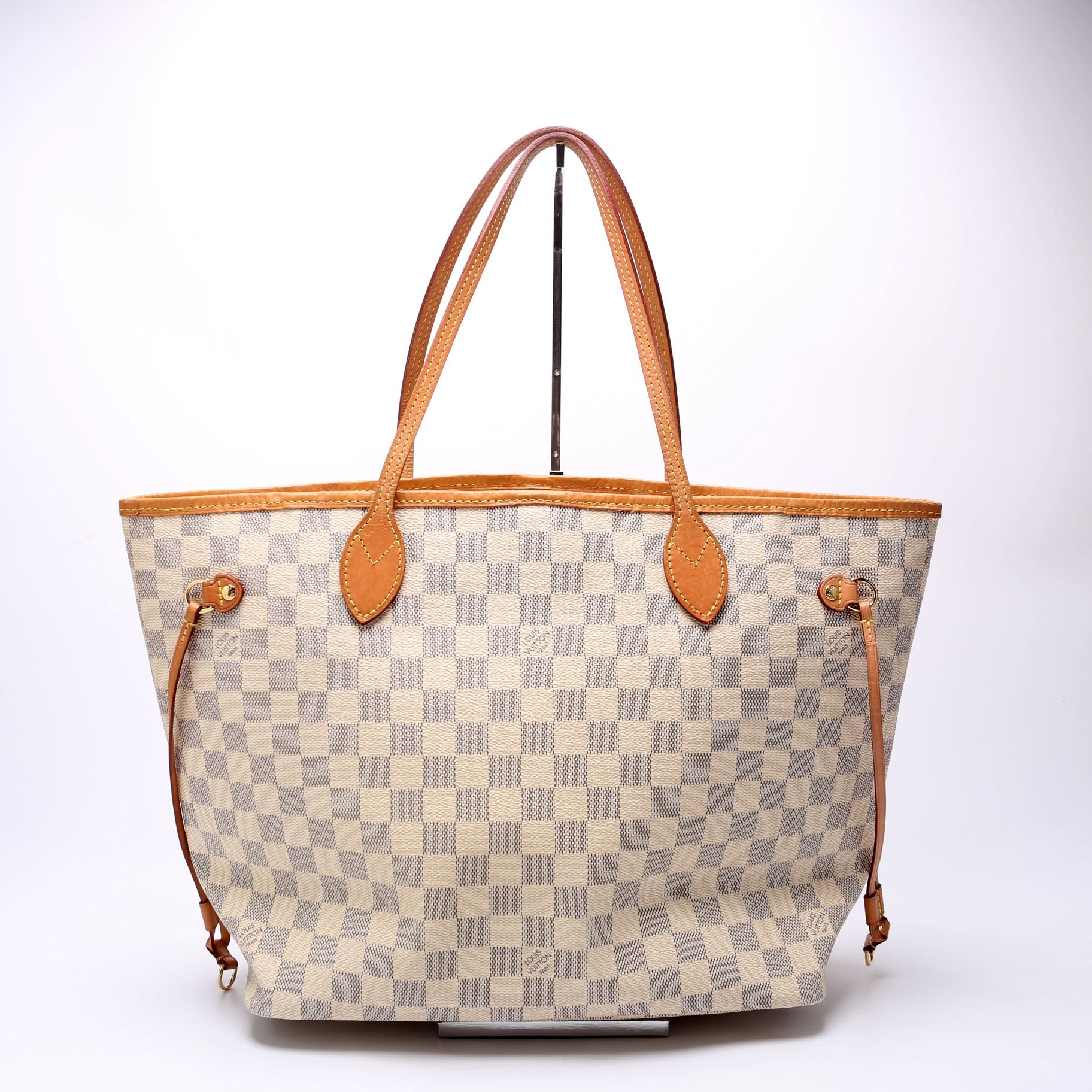 Neverfull W/Wallet MM Damier Azur