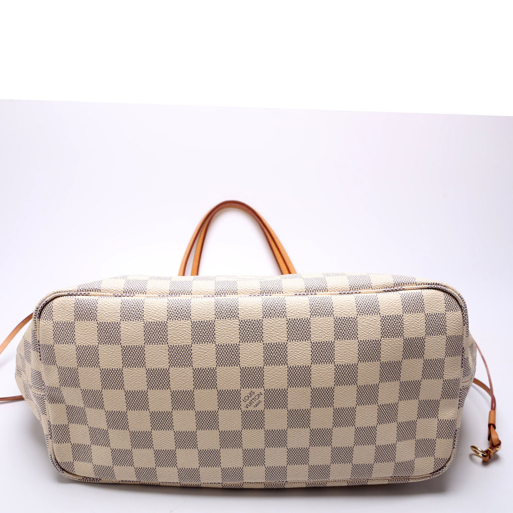 Neverfull W/Wallet MM Damier Azur