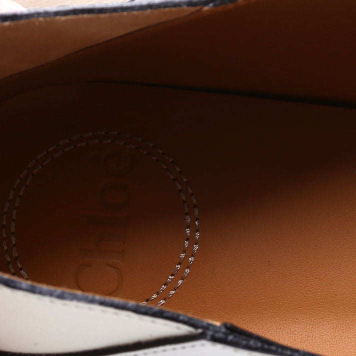 C Logo Loafers Size 39.5 White