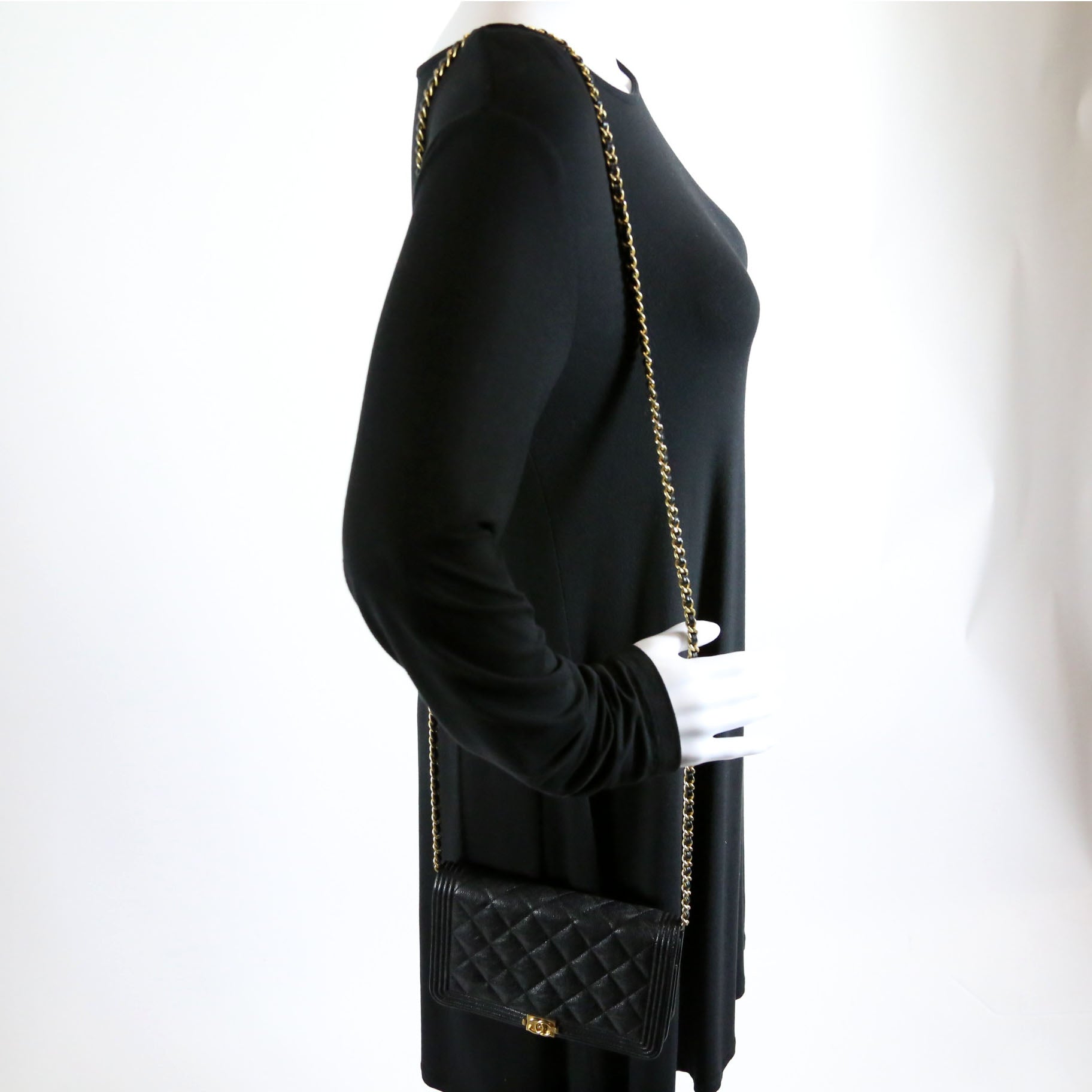 Wallet On Chain Boy Caviar Black