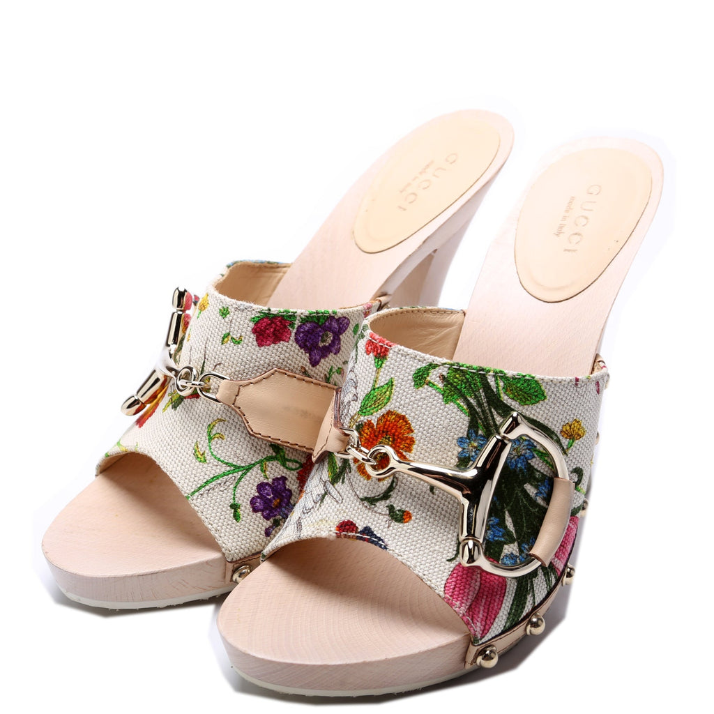 Flora Canvas Horsebit Size 37