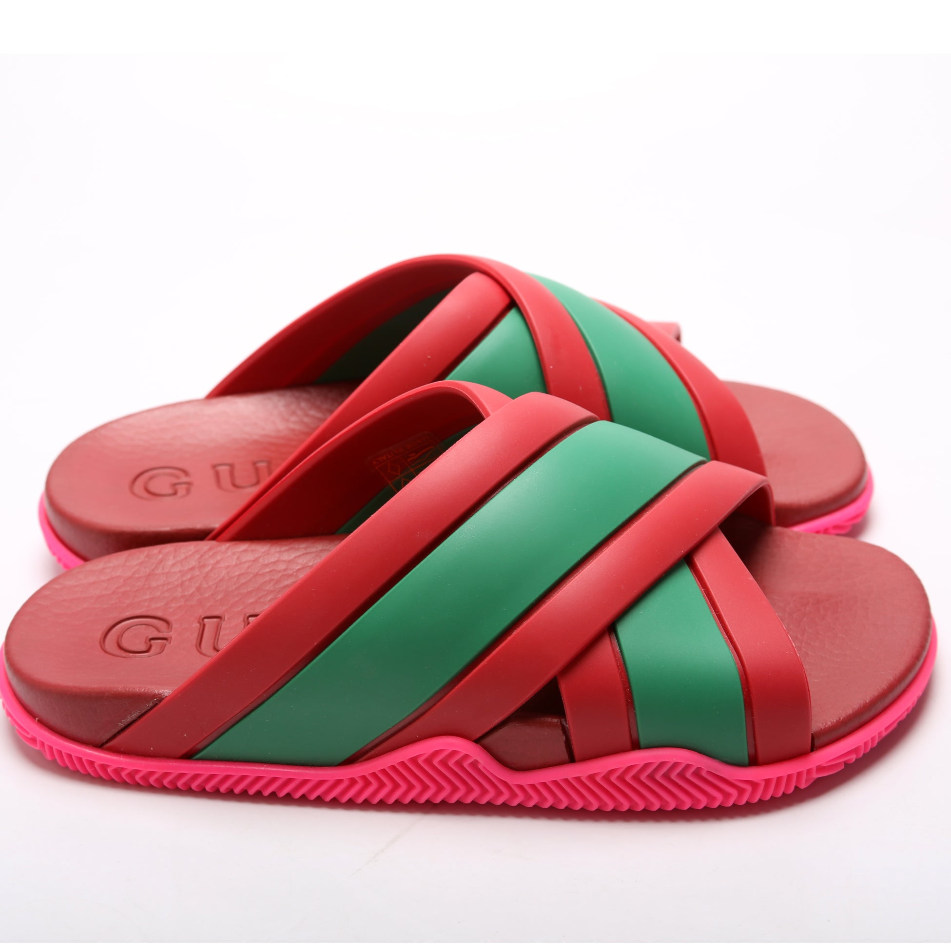 Web Rubber Slides Size 35 Red/Green
