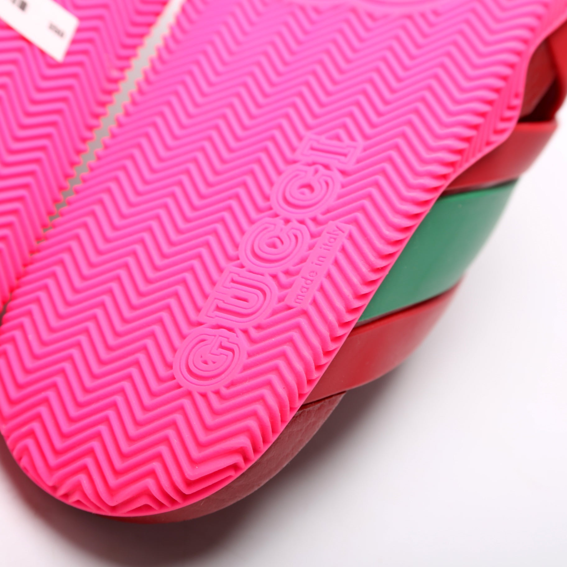Web Rubber Slides Size 35 Red/Green