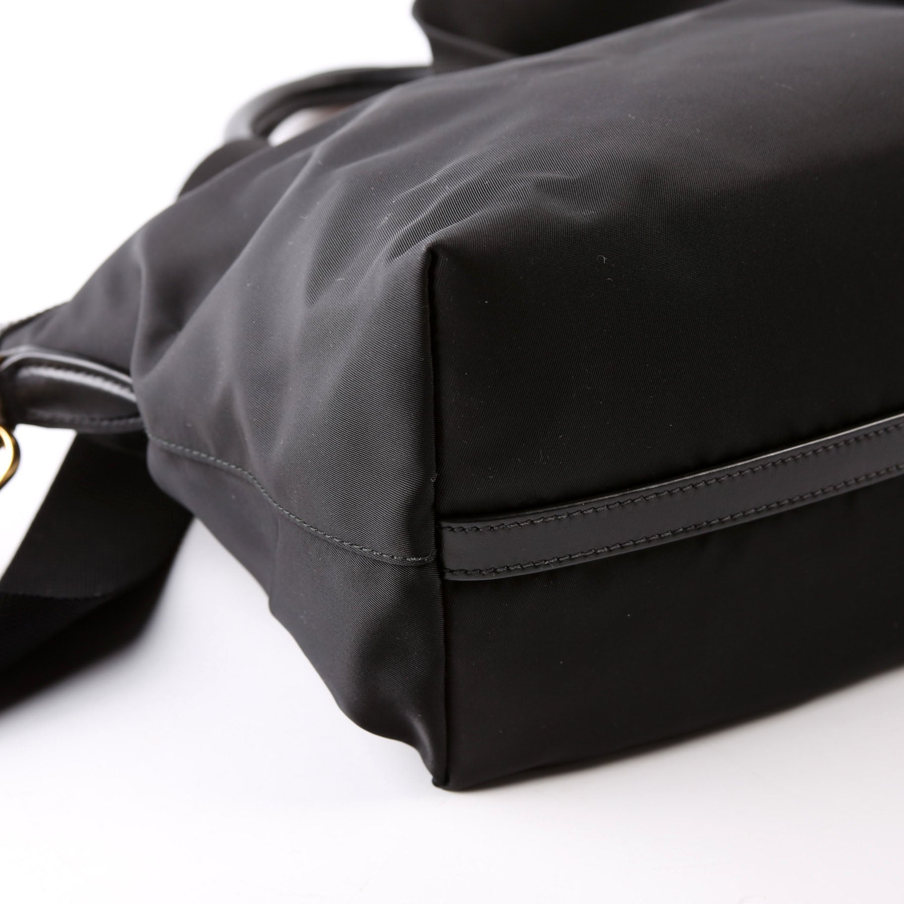 1BA104 Nylon Satchel Black