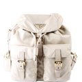 Prada 1BZ677 Re-Edition 1978 Re-Nylon Backpack Small Beige