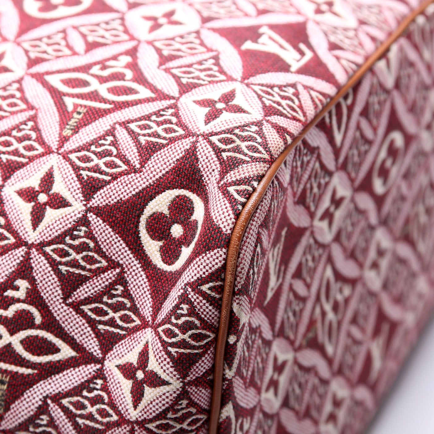 Neverfull With Wallet MM Since 1854 Jacquard Burgundy