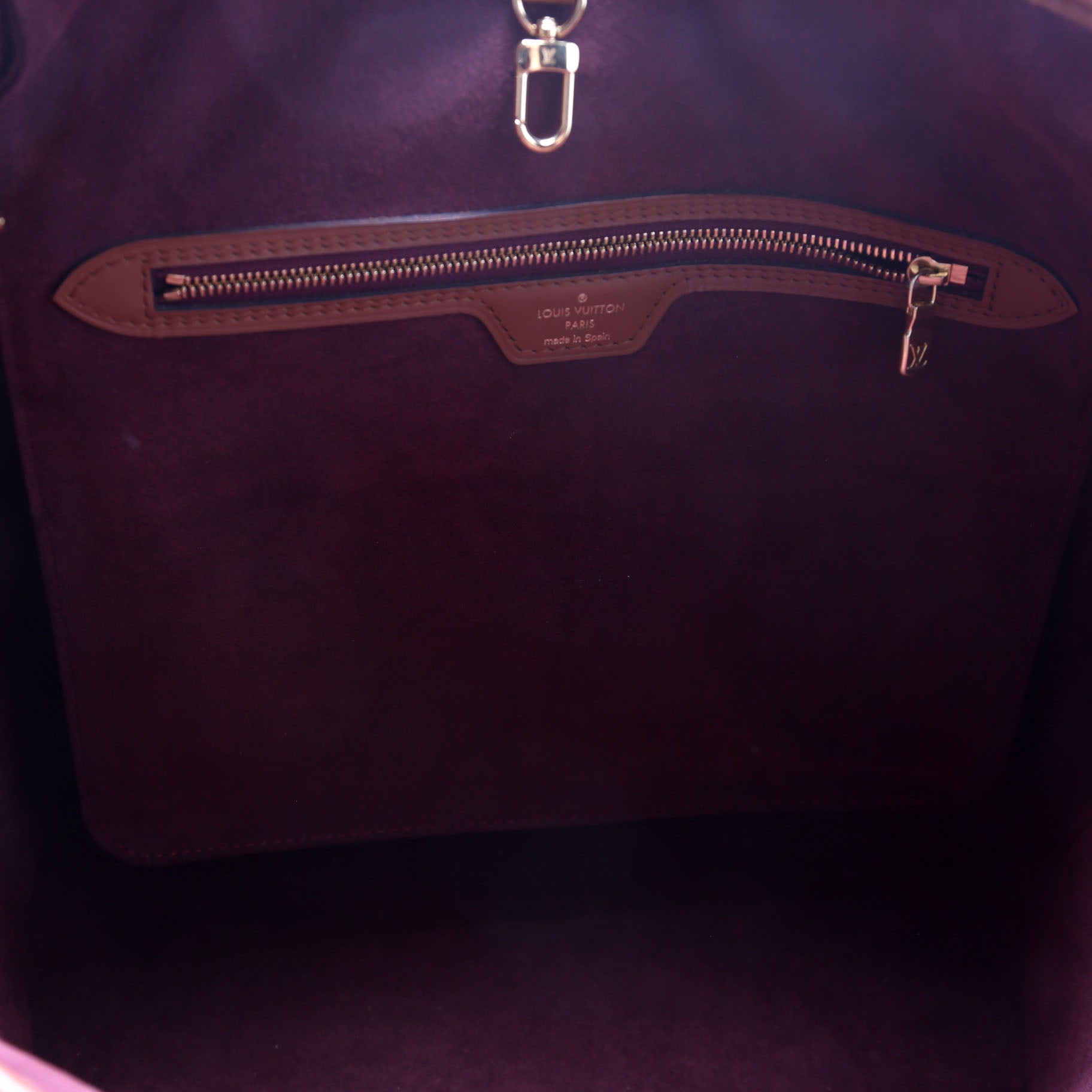 Neverfull With Wallet MM Since 1854 Jacquard Burgundy