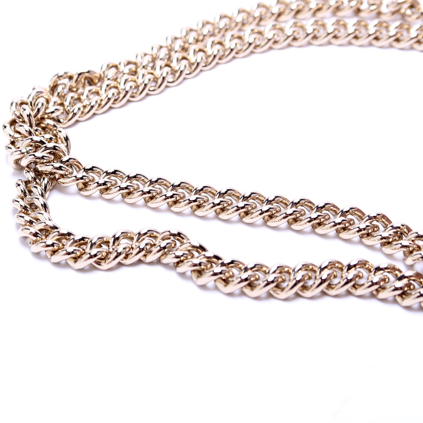 308983 Soho Patent Chain Shoulder Bag Nude