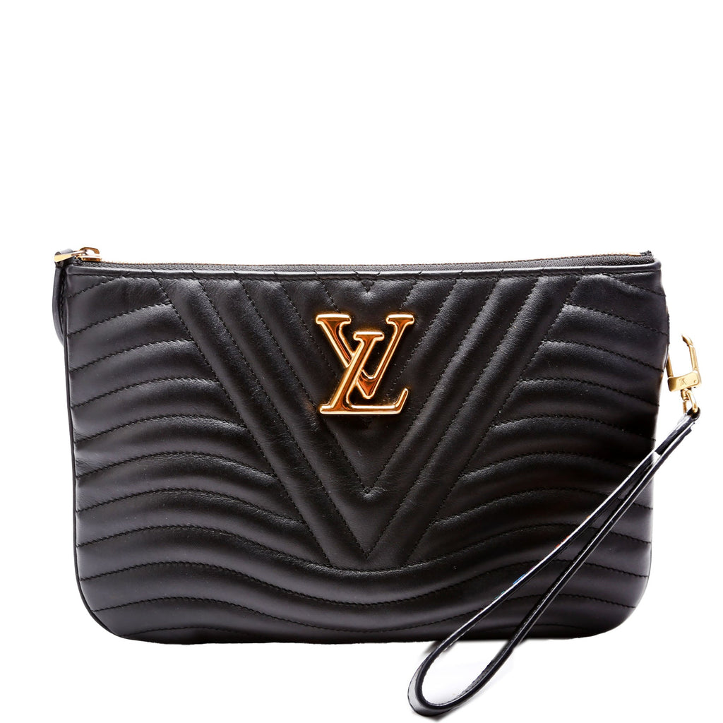 New Wave Zip Pochette Black