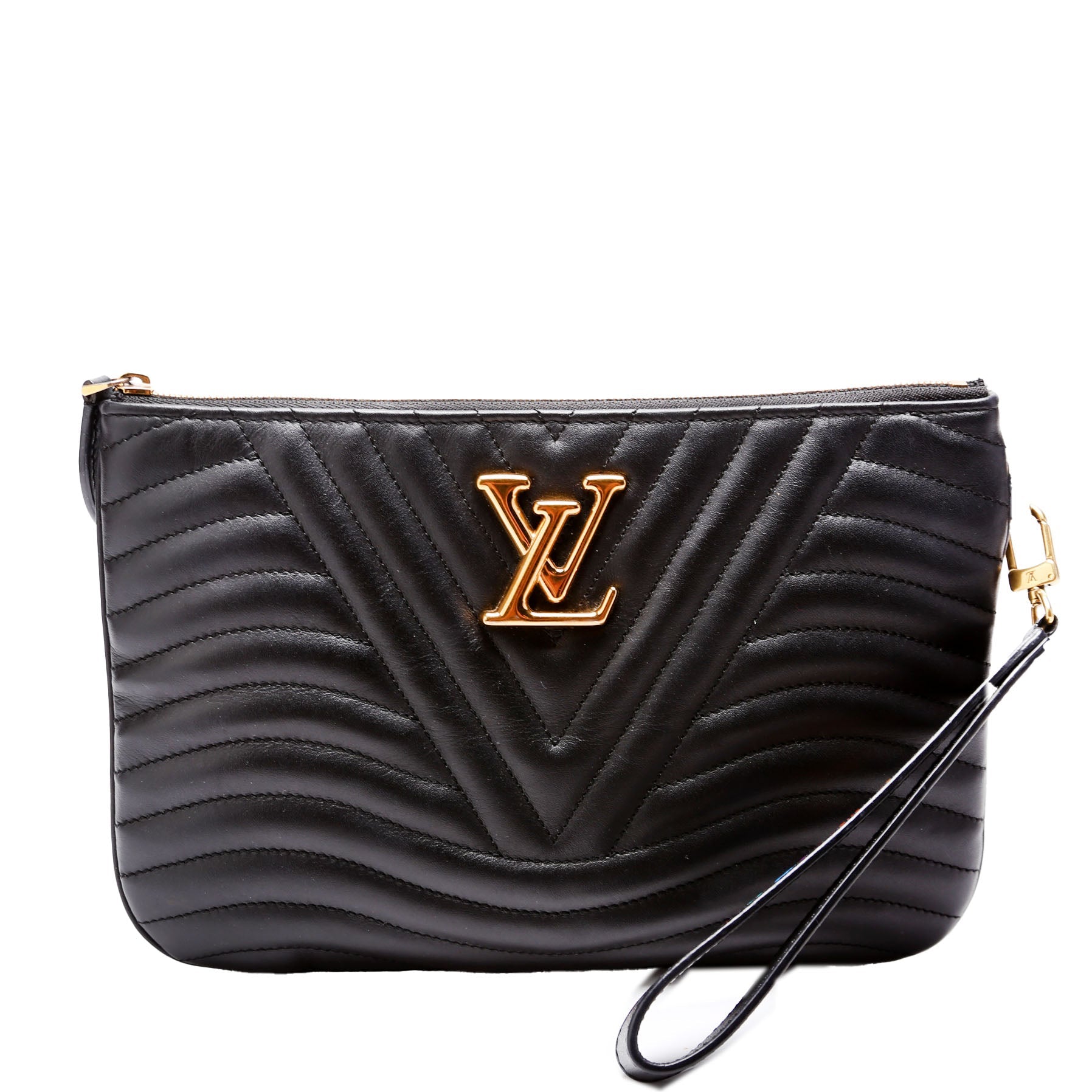 New Wave Zip Pochette Black