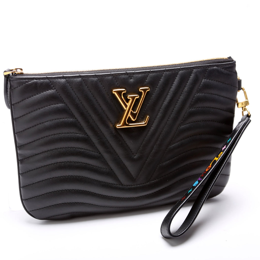 New Wave Zip Pochette Black
