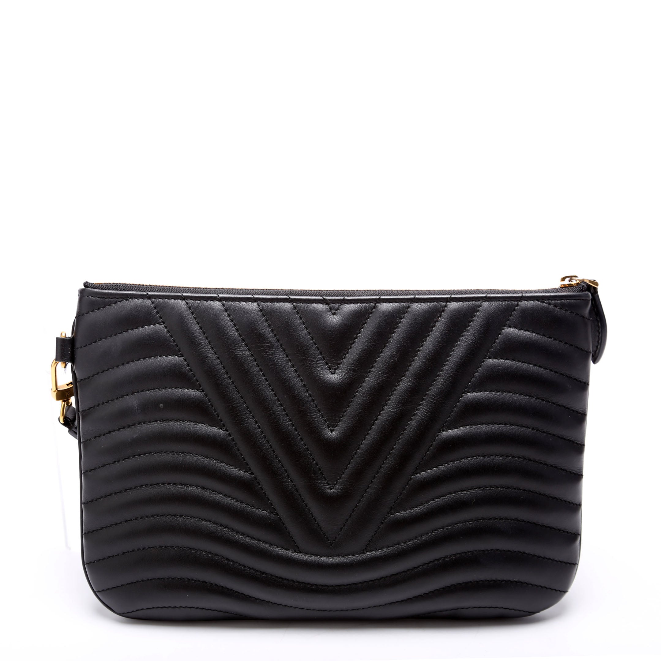 New Wave Zip Pochette Black