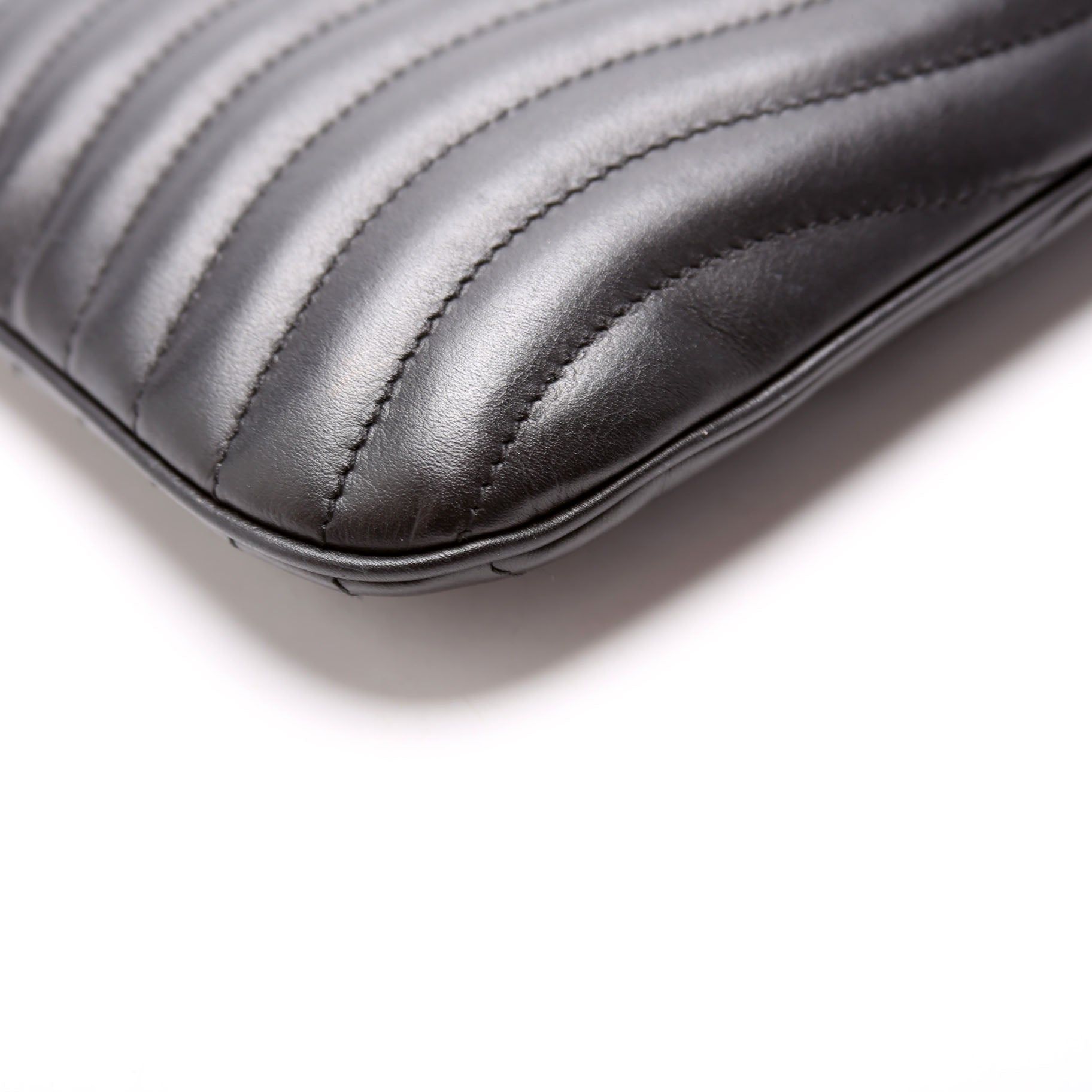 New Wave Zip Pochette Black