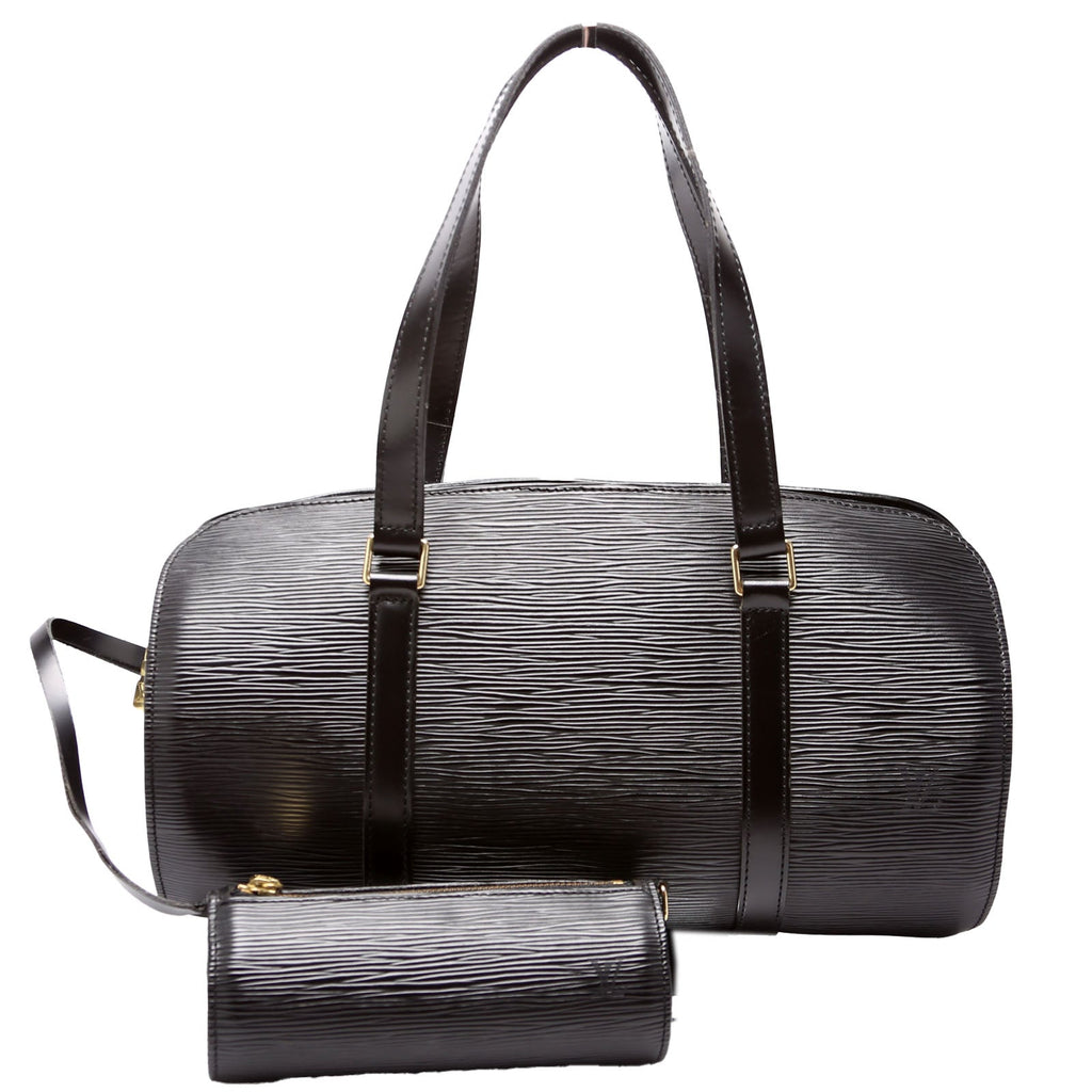 Soufflot With Pouch Epi Black