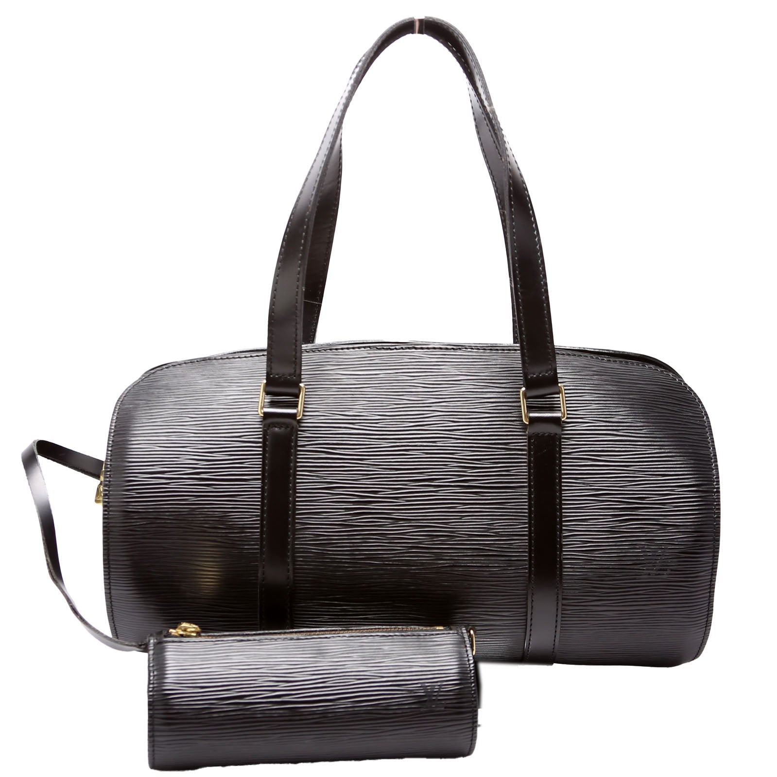 Soufflot With Pouch Epi Black