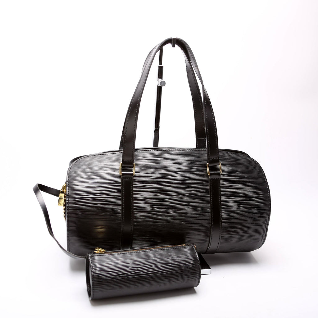 Soufflot With Pouch Epi Black