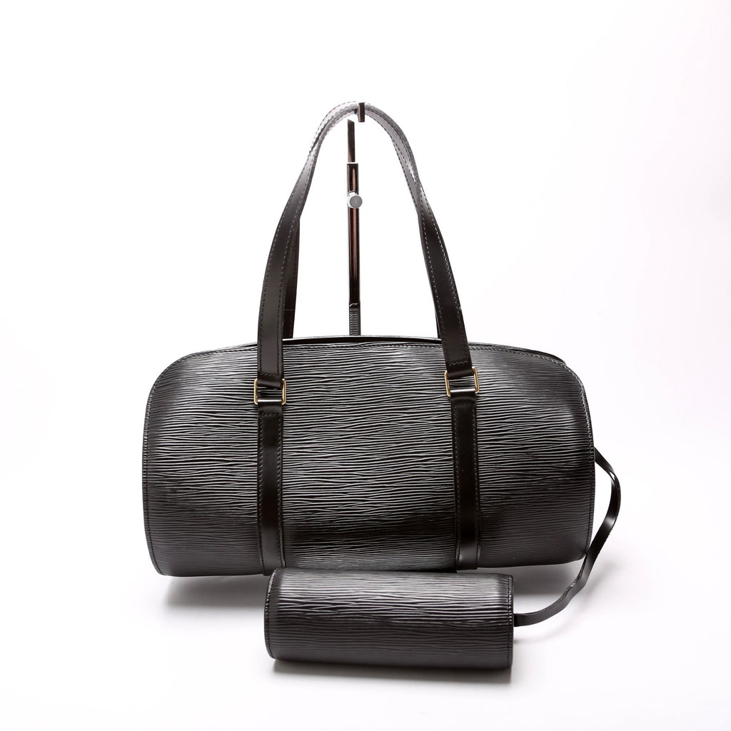 Soufflot With Pouch Epi Black