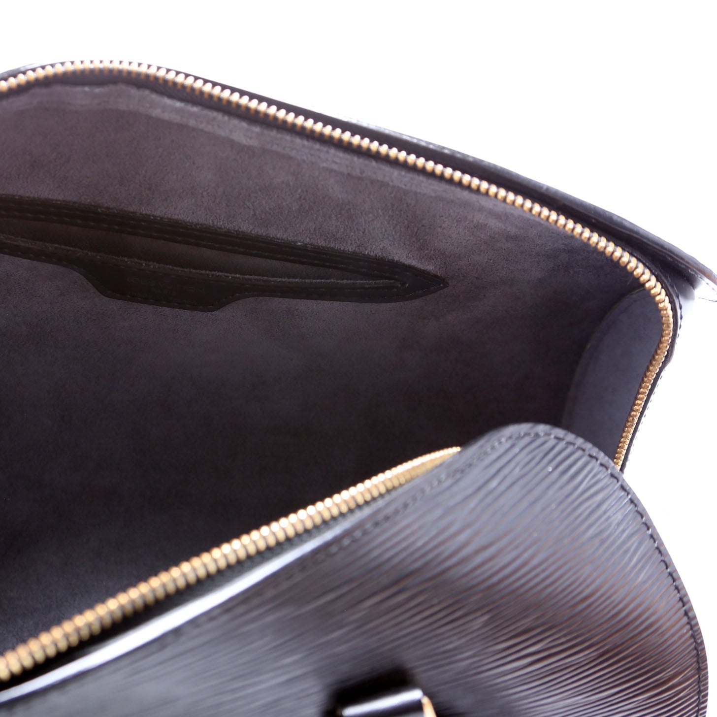 Soufflot With Pouch Epi Black