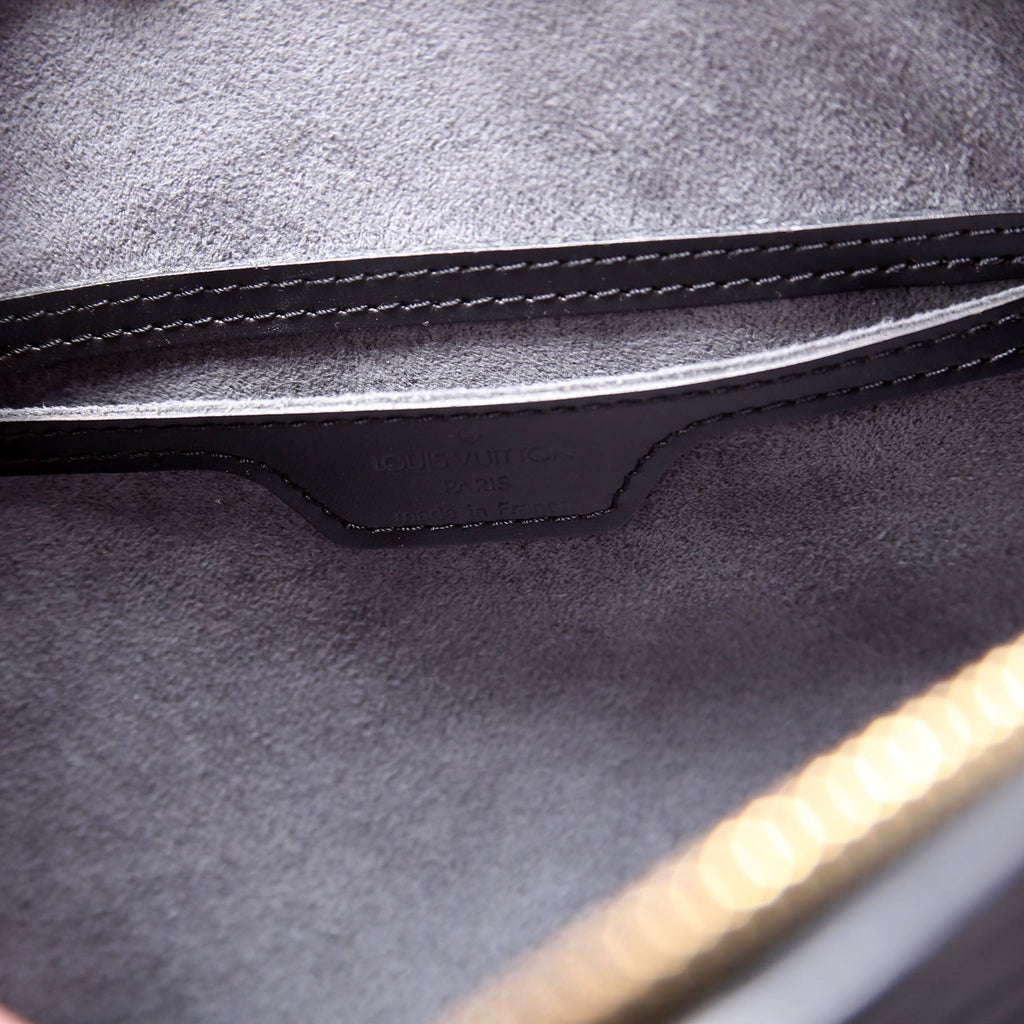 Soufflot With Pouch Epi Black