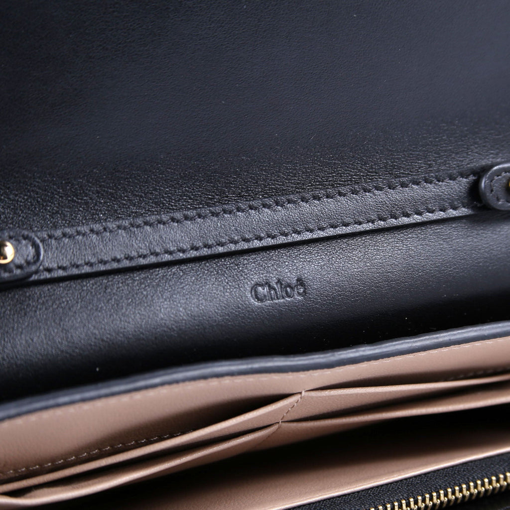 Aby Grain Leather WOC Black