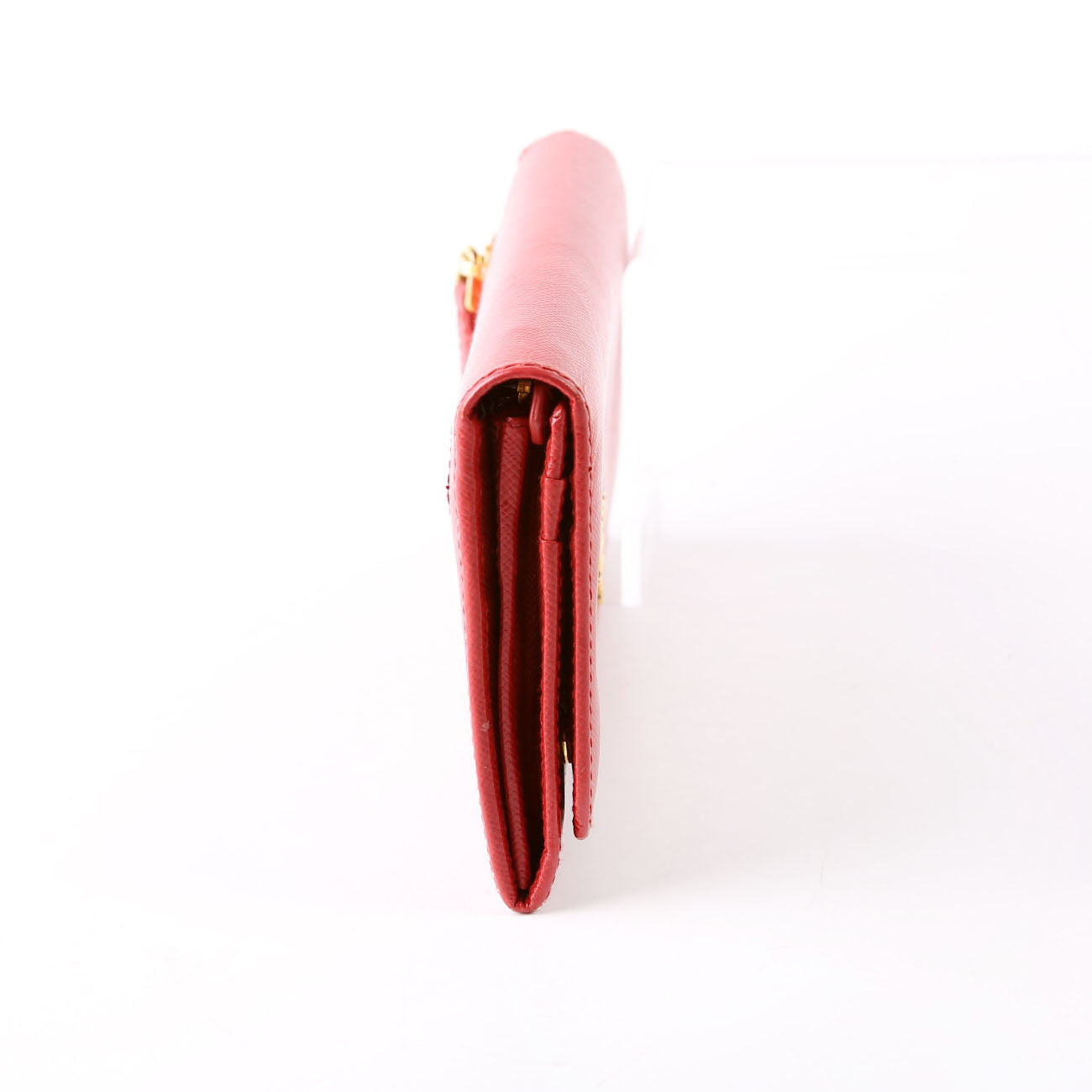 1N1132 Saffiano Snap Wallet Red