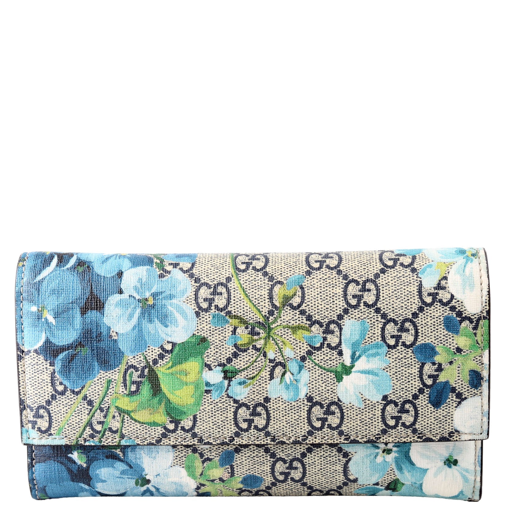 404070 GG Blooms Continental Wallet
