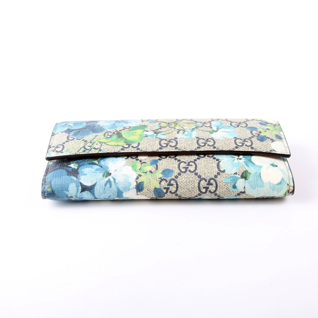 404070 GG Blooms Continental Wallet