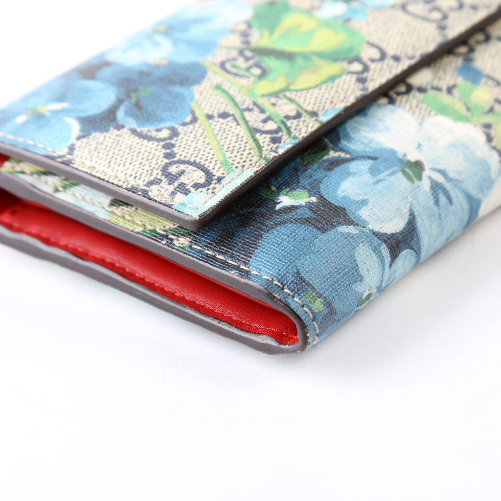 404070 GG Blooms Continental Wallet