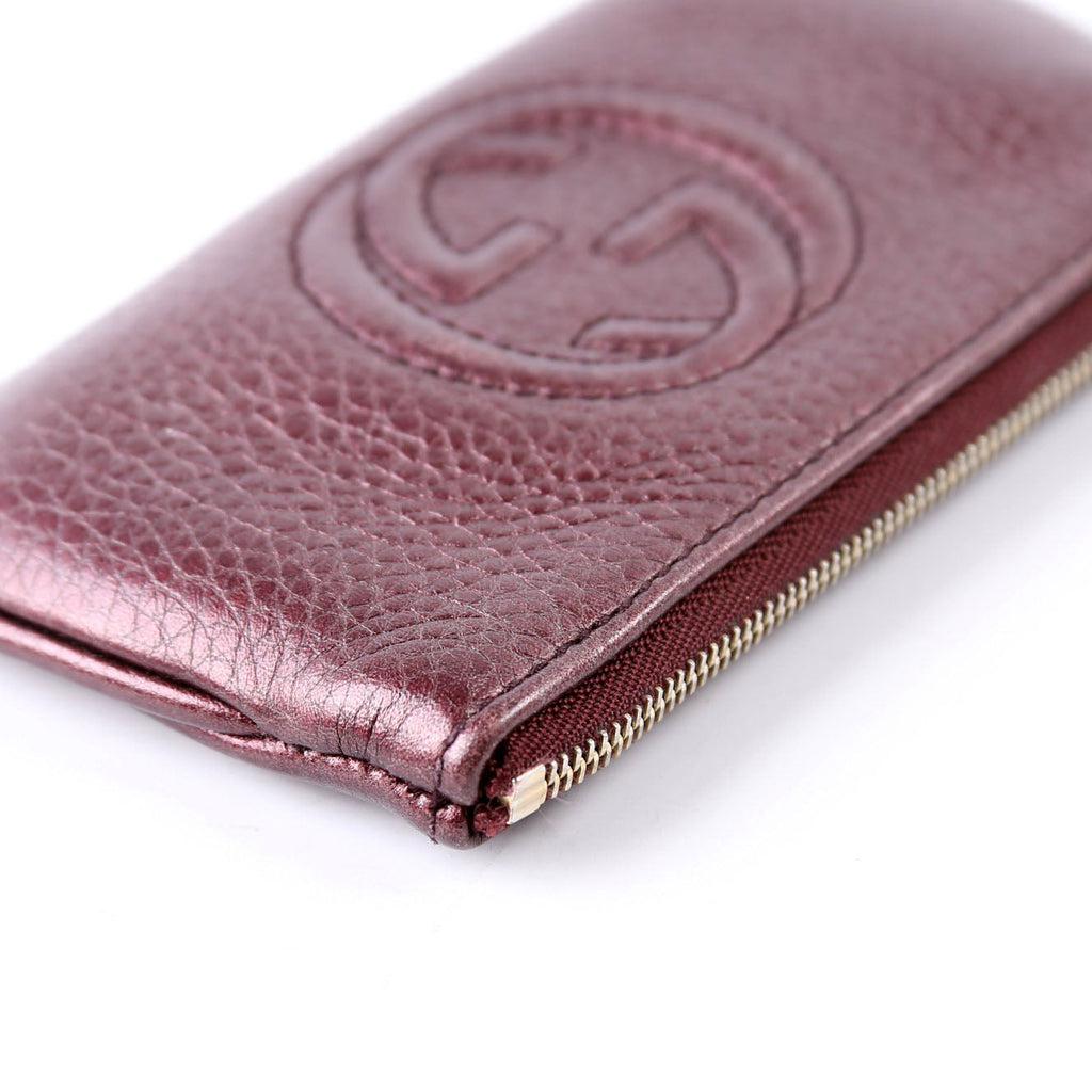 354358 Soho Key Pouch Purple