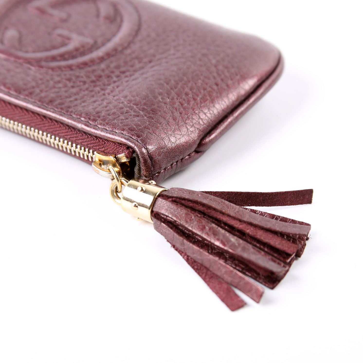 354358 Soho Key Pouch Purple