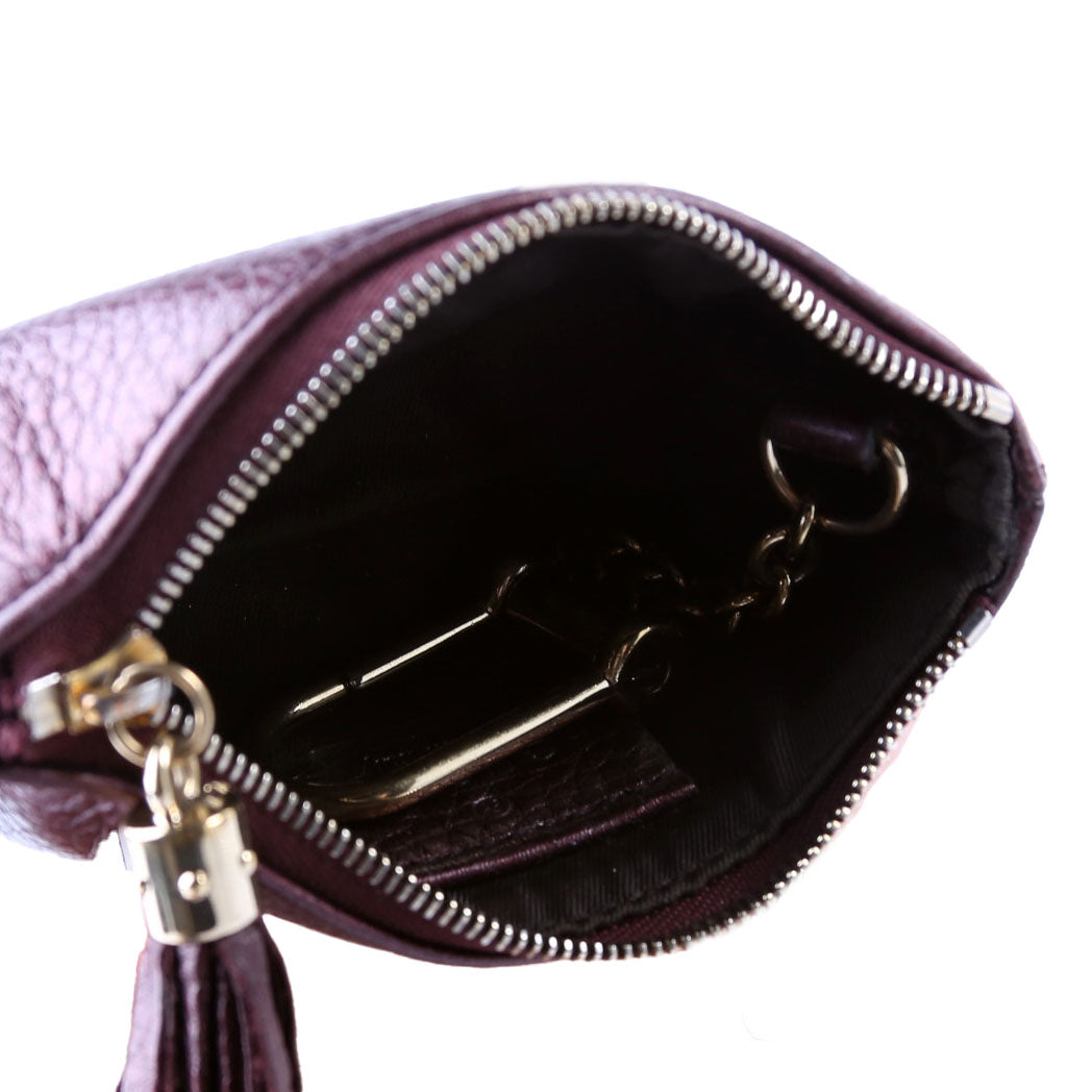 354358 Soho Key Pouch Purple