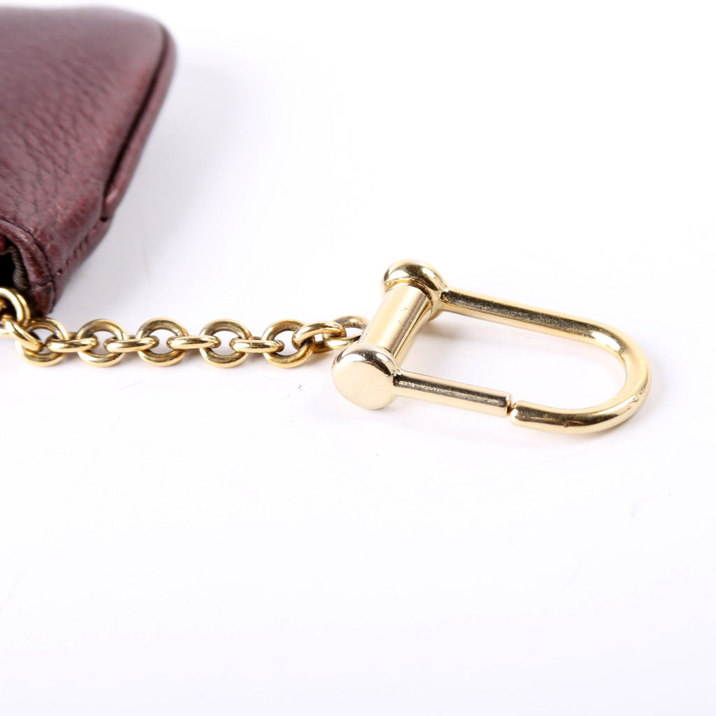 354358 Soho Key Pouch Purple