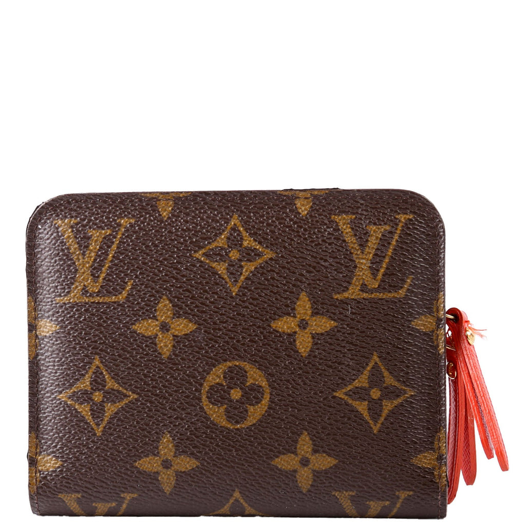 Insolite Compact Wallet Monogram Orange