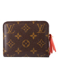 Insolite Compact Wallet Monogram Orange