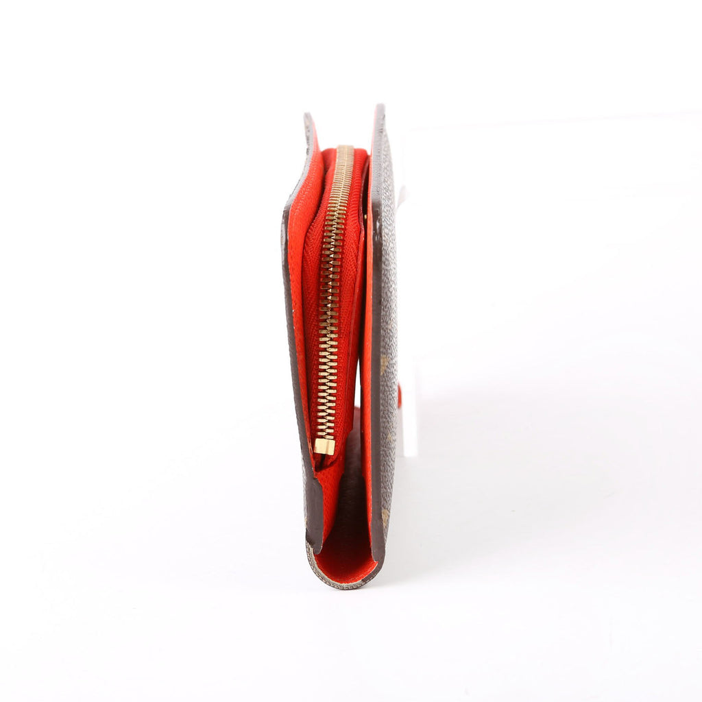 Insolite Compact Wallet Monogram Orange