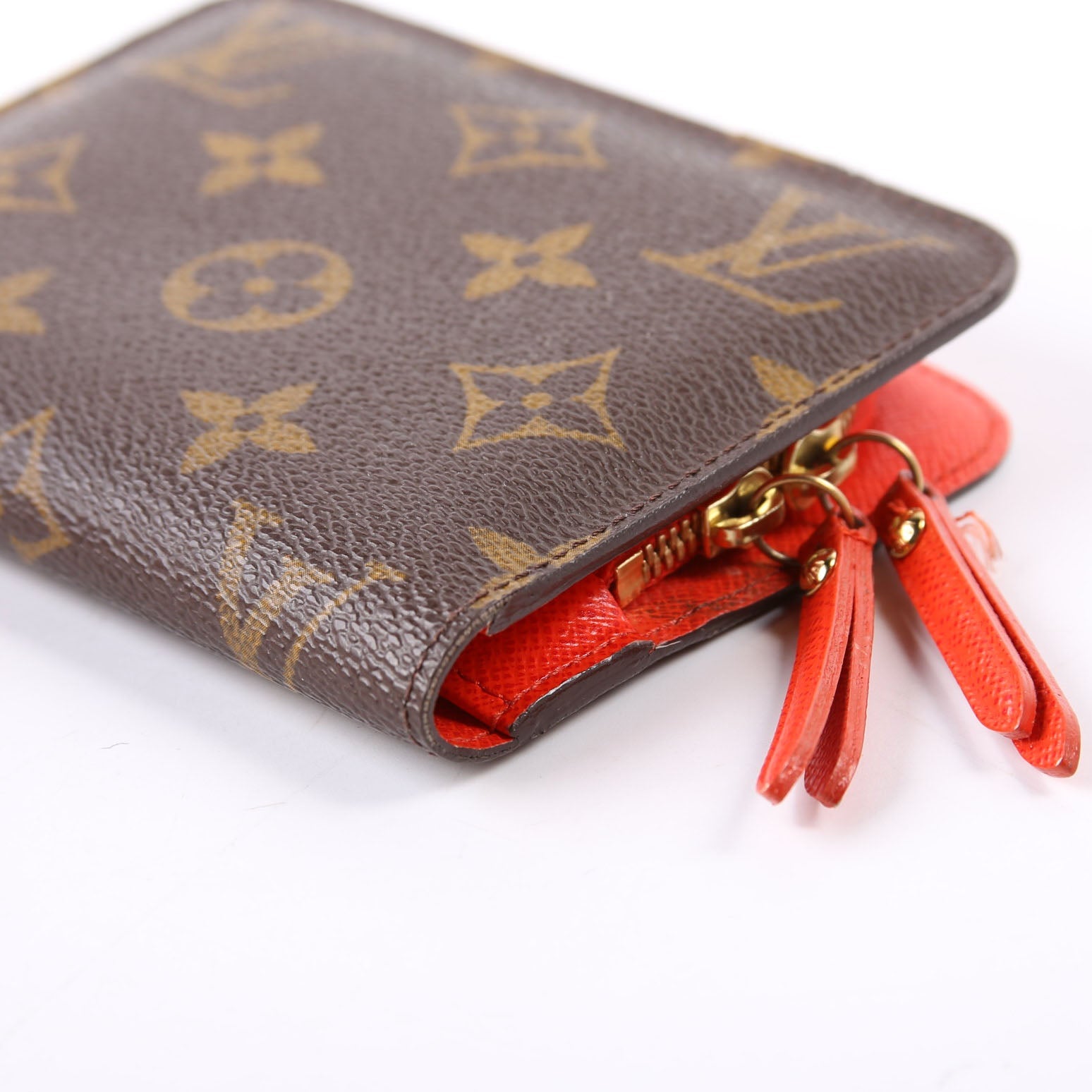 Insolite Compact Wallet Monogram Orange