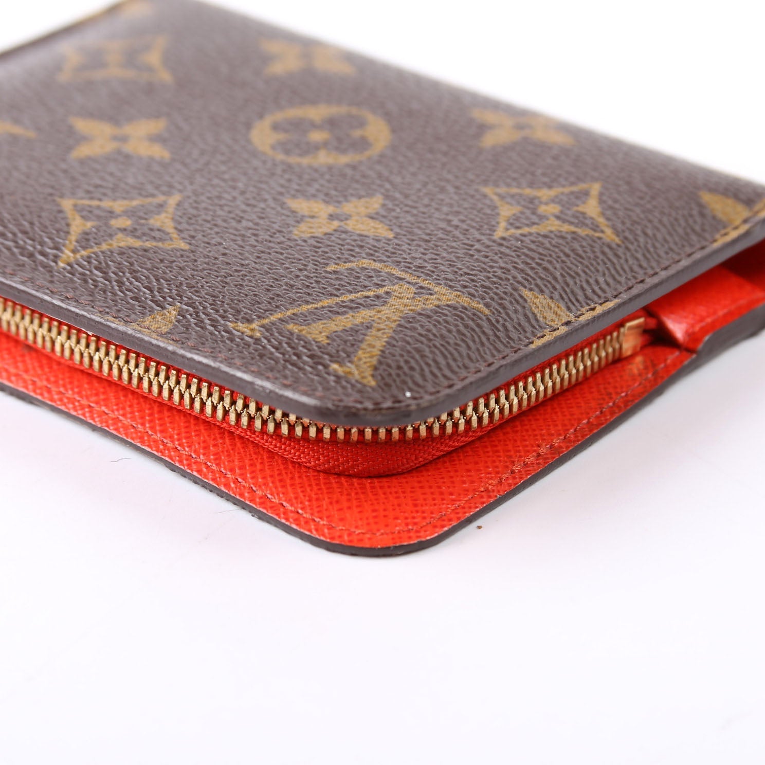 Insolite Compact Wallet Monogram Orange
