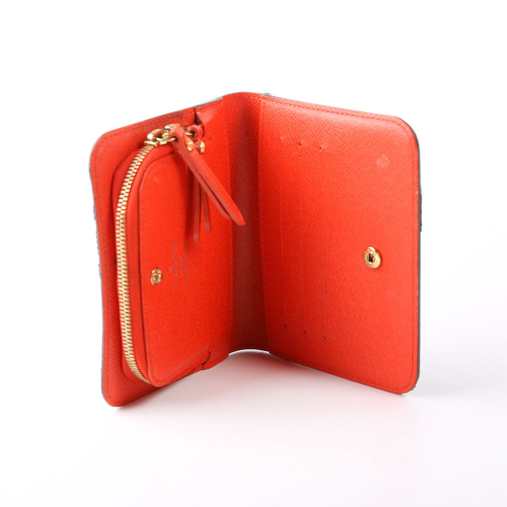 Insolite Compact Wallet Monogram Orange