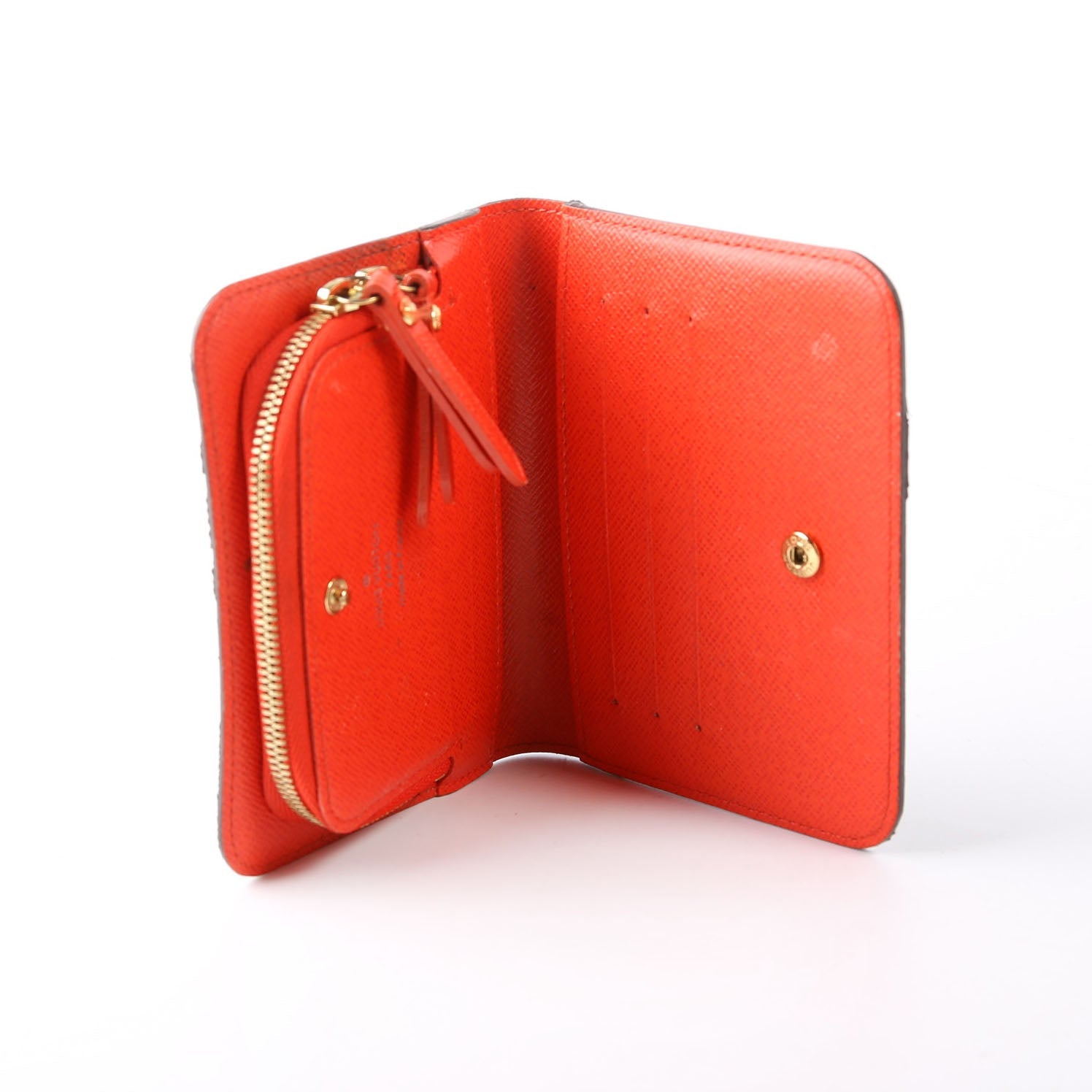 Insolite Compact Wallet Monogram Orange