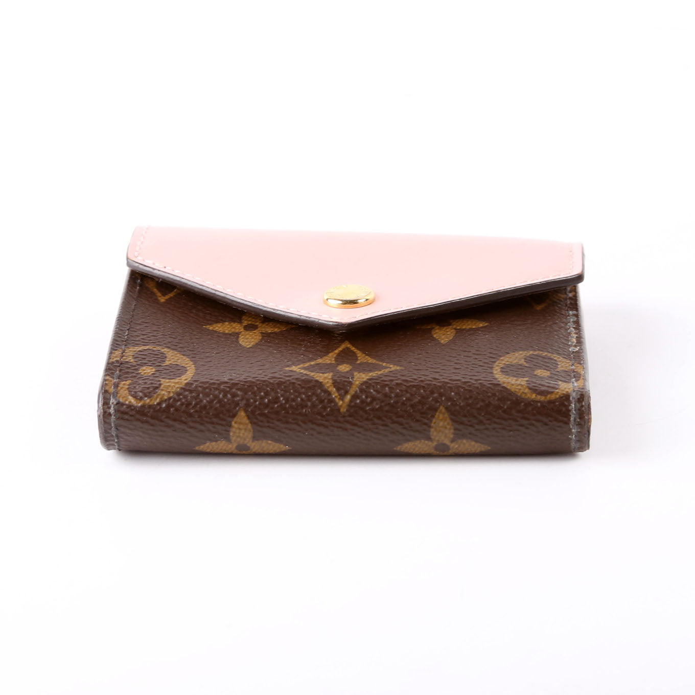 Zoe Wallet Monogram Pink