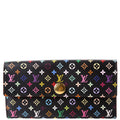 Sarah Wallet Multicolor Black