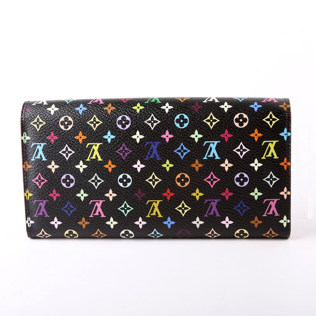 Sarah Wallet Multicolor Black