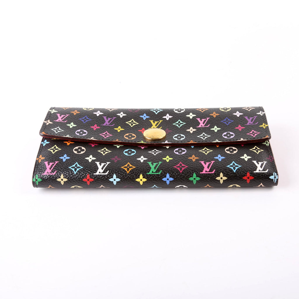 Sarah Wallet Multicolor Black