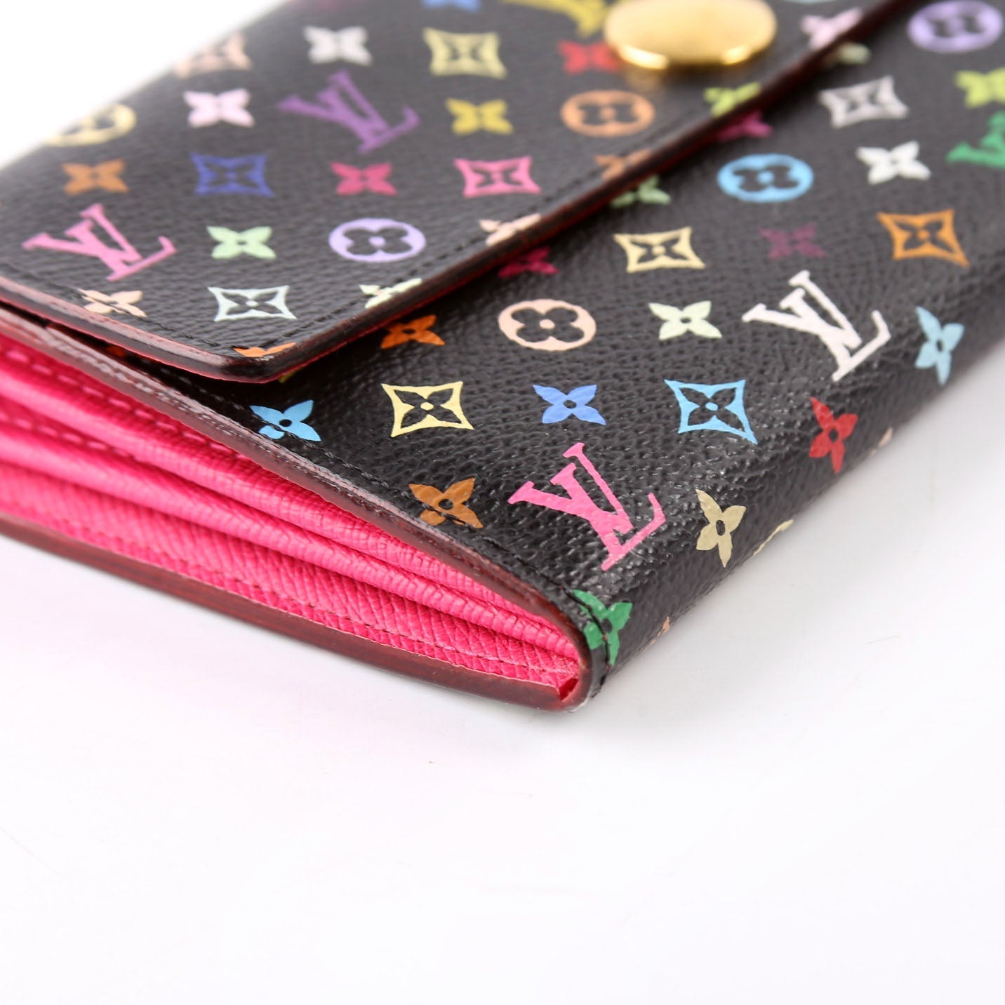 Sarah Wallet Multicolor Black