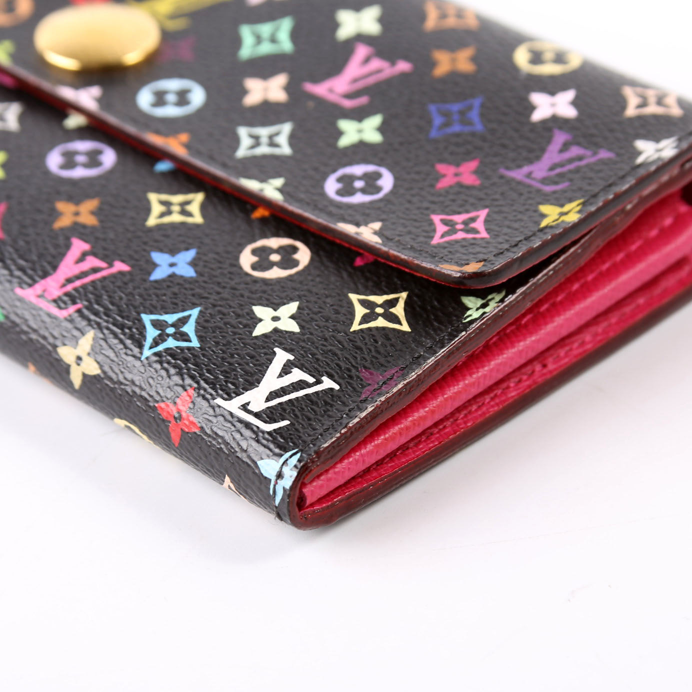 Sarah Wallet Multicolor Black