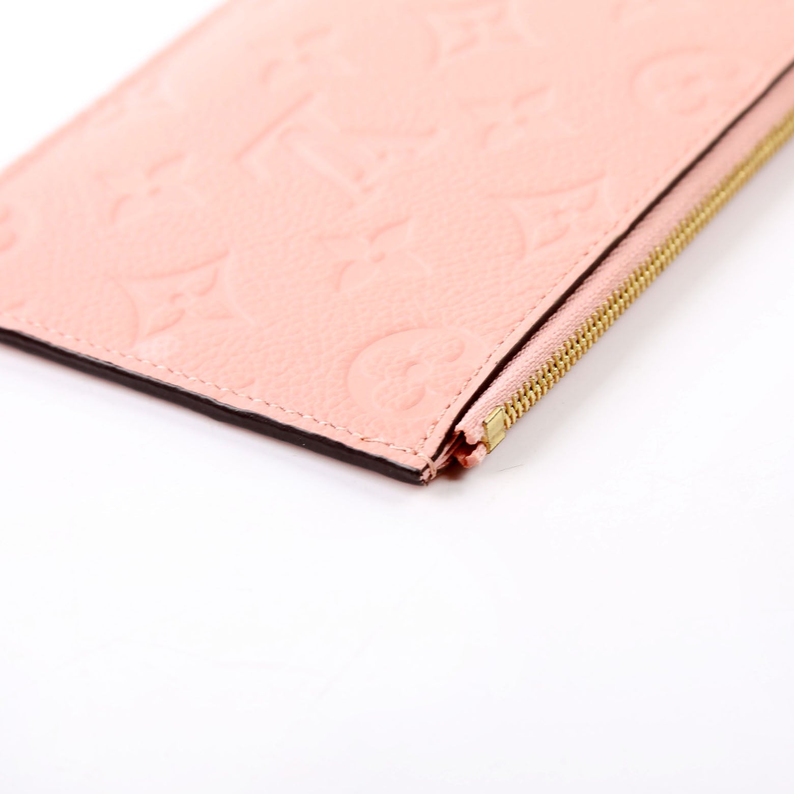 Pochette Felicie Zip Insert Only Empreinte Pink
