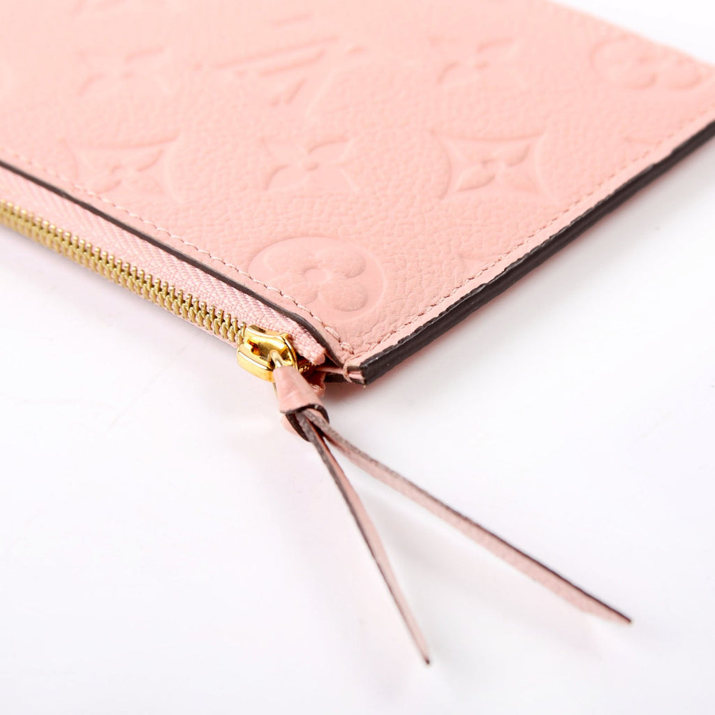 Pochette Felicie Zip Insert Only Empreinte Pink